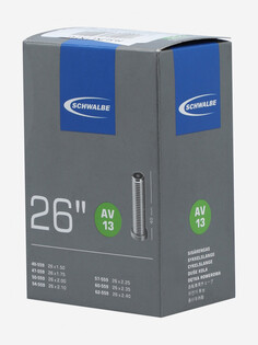 Камера Schwalbe Schrader AV13 26 автониппель, Черный