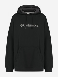 Худи мужская Columbia CSC Basic Logo II Hoodie, Plus Size, Черный