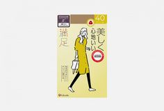 Колготки бежевые 40 DEN Manzoku