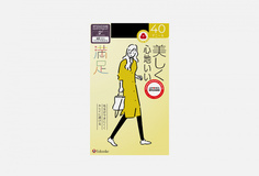 Колготки черные 40 DEN Manzoku