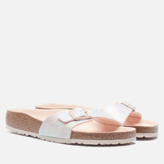Женские сланцы Birkenstock Madrid Microfiber, цвет розовый