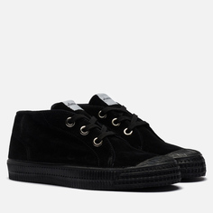 Женские кеды Novesta Star Chukka Suede Mono, цвет чёрный