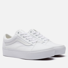 Женские кеды Vans Old Skool Platform, цвет белый, размер 37 EU