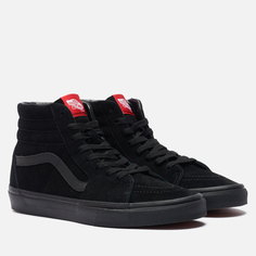 Кеды Vans Suede SK8-Hi, цвет чёрный, размер 43 EU