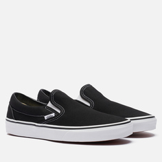 Кеды Vans Classic Slip-On, цвет чёрный, размер 42 EU
