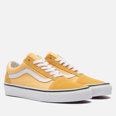 Женские кеды Vans Old Skool, цвет жёлтый, размер 37 EU