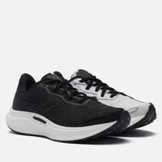Женские кроссовки Saucony Triumph 19 Reflexion, цвет чёрный