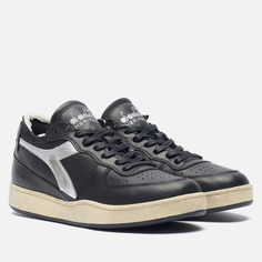 Кроссовки Diadora Heritage Mi Basket Row Cut New Moon, цвет чёрный, размер 41 EU