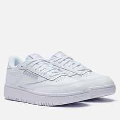 Женские кроссовки Reebok Club C Double, цвет белый, размер 40.5 EU