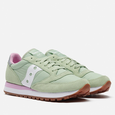 Женские кроссовки Saucony Jazz Original, цвет зелёный