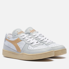 Кроссовки Diadora Heritage Mi Basket Row Cut, цвет серый, размер 46 EU