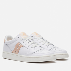 Женские кроссовки Saucony Jazz Court Metallic, цвет белый