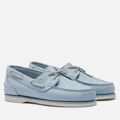 Женские ботинки Timberland 2-Eye Classic, цвет голубой, размер 39.5 EU