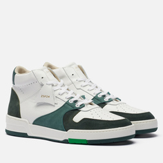 Мужские кроссовки Zespa ZSP24 Nappa/Suede Bicolor, цвет зелёный