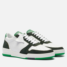 Мужские кроссовки Zespa ZSP23 Max Nappa/Suede Tricolor, цвет зелёный