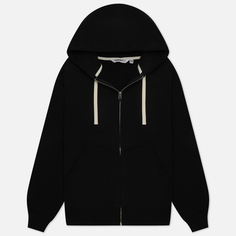 Мужская толстовка Uniform Bridge Zip Up Hoodie, цвет чёрный, размер M