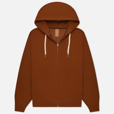 Мужская толстовка FrizmWORKS OG Heavyweight Hoodie Zip Up Parka, цвет оранжевый