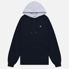 Мужская толстовка Anglan Double Color Wappen Raglan Hoodie, цвет синий