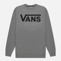 Мужская толстовка Vans Classic Crew II, цвет серый