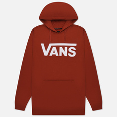 Мужская толстовка Vans Classic Hoodie II, цвет оранжевый, размер XL