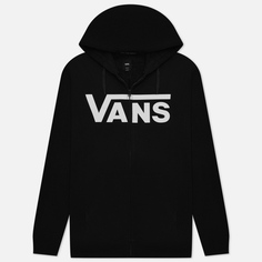 Мужская толстовка Vans Classic Zip Hoodie II, цвет чёрный, размер XL