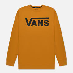 Мужская толстовка Vans Classic Crew II, цвет жёлтый