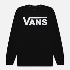 Мужская толстовка Vans Classic Crew II, цвет чёрный