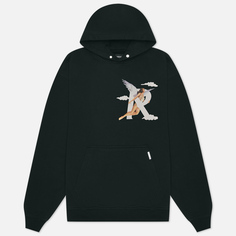 Мужская толстовка REPRESENT Storms In Heaven Hoodie, цвет зелёный, размер S