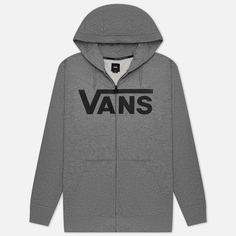 Мужская толстовка Vans Classic Zip Hoodie II, цвет серый, размер XL