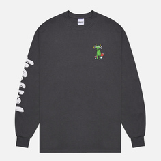 Мужской лонгслив RIPNDIP Space Gang, цвет серый