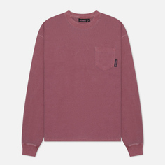 Мужской лонгслив Uniform Bridge Dyeing Pocket, цвет бордовый