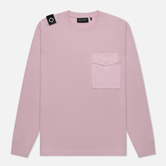 Мужской лонгслив MA.Strum Cargo Pocket, цвет розовый, размер XXL