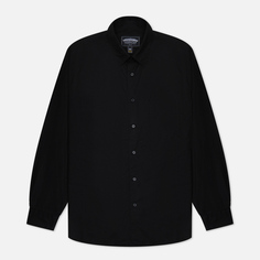 Мужская рубашка FrizmWORKS Paper Cotton Relaxed, цвет чёрный