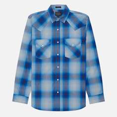 Мужская рубашка Pendleton Frontier, цвет синий, размер L