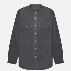Мужская рубашка Uniform Bridge 23SS Chambray, цвет чёрный