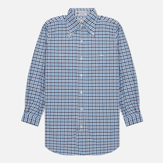 Мужская рубашка Evisu Nashville 3 Button-Down Check, цвет голубой, размер XL