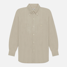 Мужская рубашка Evisu New York Slub Chambray, цвет бежевый, размер S