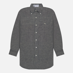 Мужская рубашка Evisu Nashville 3 Selvedge Chambray, цвет серый, размер XXL