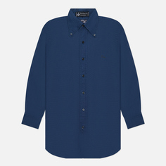 Мужская рубашка Evisu Nashville 3 Button-Down Indigo Dobby, цвет синий, размер M