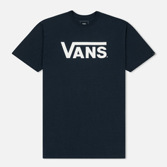 Мужская футболка Vans Classic, цвет синий