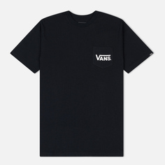 Мужская футболка Vans Off The Wall Classic, цвет чёрный