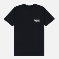 Мужская футболка Vans Off The Wall Classic, цвет чёрный, размер L