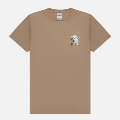 Мужская футболка RIPNDIP Nomads, цвет бежевый, размер L