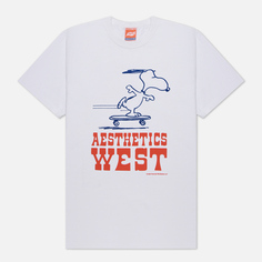 Мужская футболка TSPTR Skate West, цвет белый, размер XXL