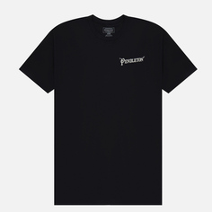Мужская футболка Pendleton Painted Logo, цвет чёрный, размер L