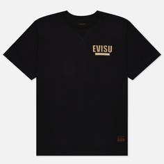 Мужская футболка Evisu Heritage Daicock Printed, цвет чёрный, размер XXL