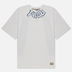 Мужская футболка Evisu Heritage Stencil Daicock Printed, цвет белый