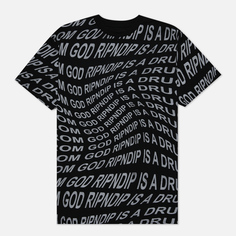 Мужская футболка RIPNDIP Drug From God, цвет чёрный, размер XL
