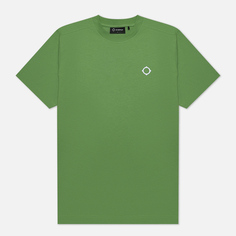 Мужская футболка MA.Strum Icon Embroidered ID, цвет зелёный, размер L