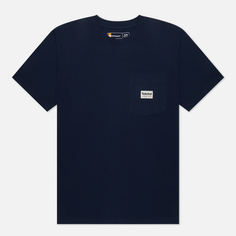 Мужская футболка Timberland WF ROC Pocket, цвет синий, размер S
